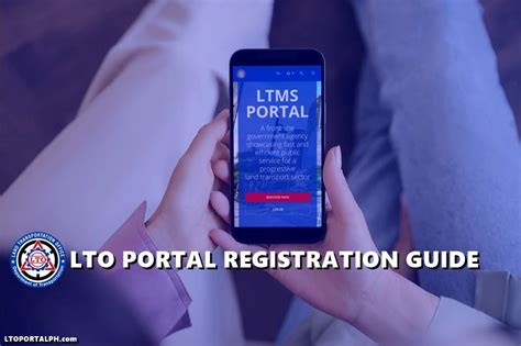 LTO PORTAL Guide: How to Register in LTMS Portal .